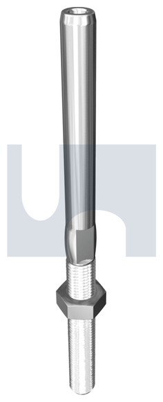 SWAGE STUD TERMINAL STAINLESS M 6 5/32 WIRE